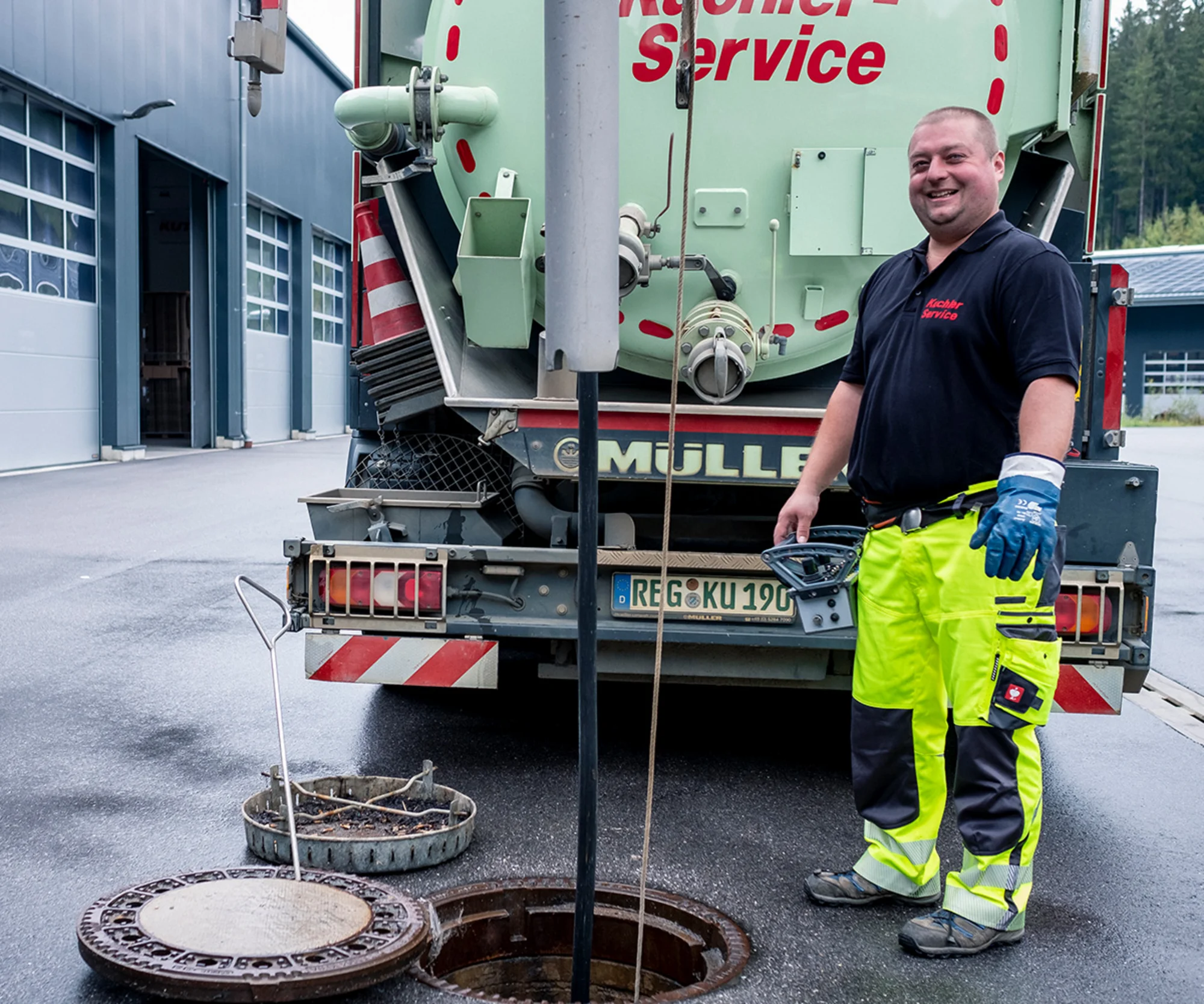 Kanal und Rohrreinigung Mitterskirchen mit moderner Technik