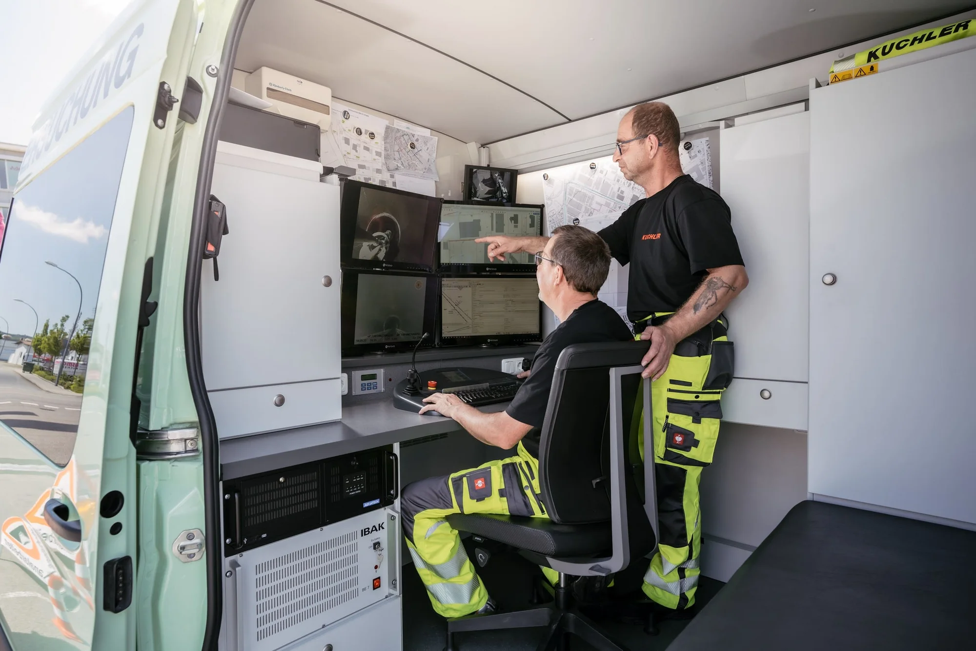Ablauf von Kanalreinigung und Rohrreinigung in Mitterskirchen